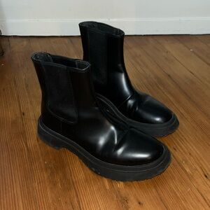 Camper leather boots